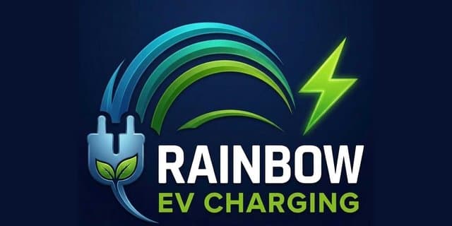 Rainbow EV Charging logo