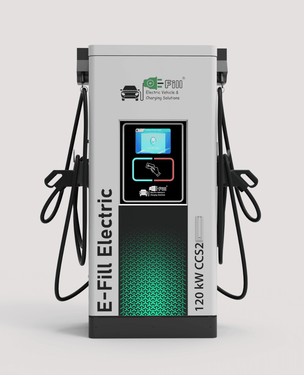 X5 Series EV Charger DC EV charger with 180 kW output rating, featuring advanced power management and smart connectivity for commercial EV charging stations in India