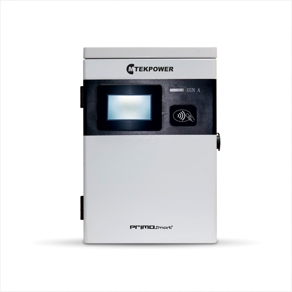 AC Wallbox EV Charger 7.4kw AC EV charger with  kW output rating, featuring advanced power management and smart connectivity for commercial EV charging stations in India