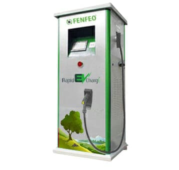 RCSDC-002 (Bharat EV DC Charger (BEVC-DC001)) DC EV charger with 10 kW output rating, featuring advanced power management and smart connectivity for commercial EV charging stations in India
